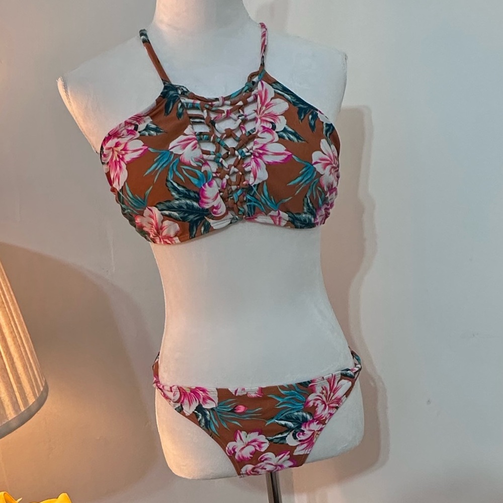 Xhilaration Multicolor Bikini Bottom L/XL